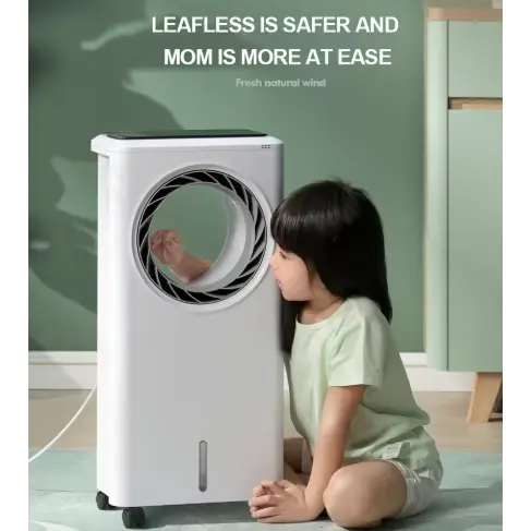 Nyári fém elektromos léghűtő ventilátor távirányítóval